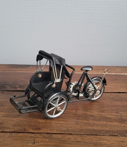 Vintage vélo taxi miniature - taxi,