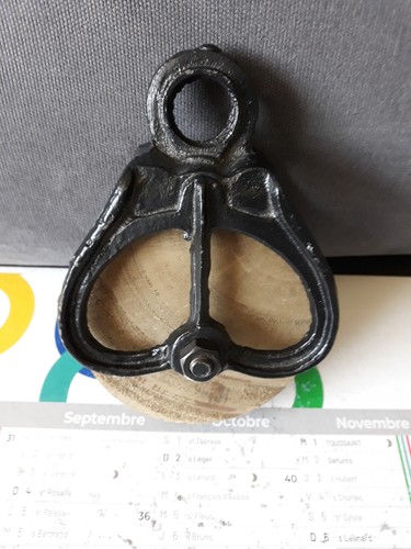 Poulie metal leger avec roue - metal,