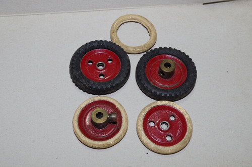 Meccano roue tout metal lot - metal,